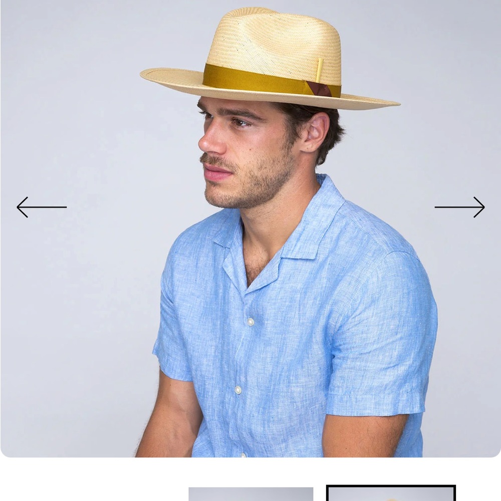 Bailey Of Hollywood Magness Straw Hat in Medium NWT